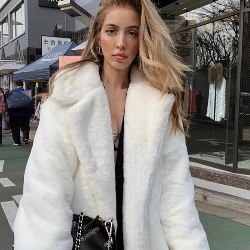 Ava's Snow Queen Elegance Fur Coat