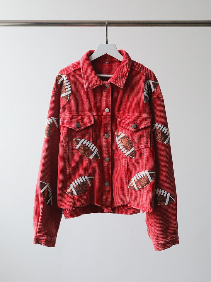 Kickoff Couture Corduroy Jacket