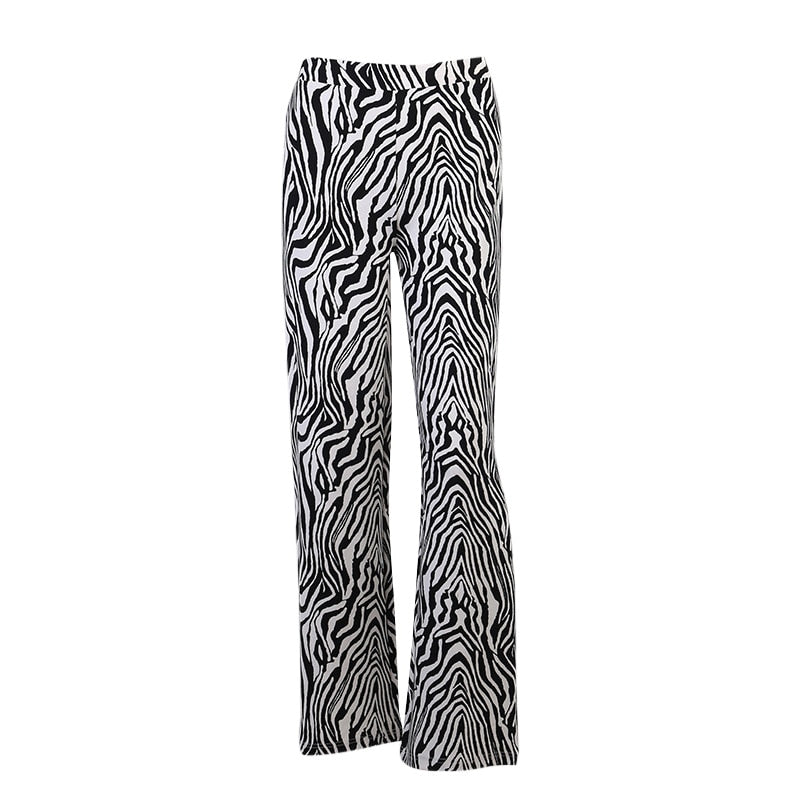 'Your Inner Wild' Zebra Print Pants